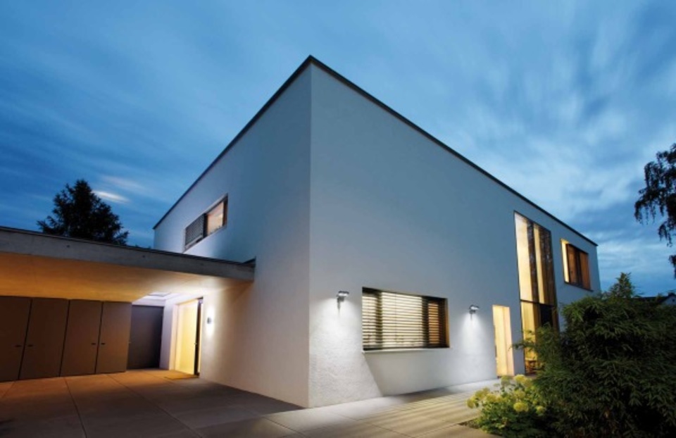 Aussenbeleuchtung bei Elektro Käfer GmbH in Neuburg an der Donau