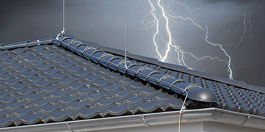Äußerer Blitzschutz bei Elektro Käfer GmbH in Neuburg an der Donau